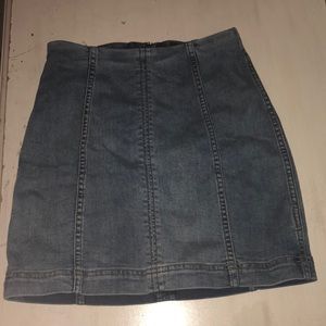 Free People Denim Skirt